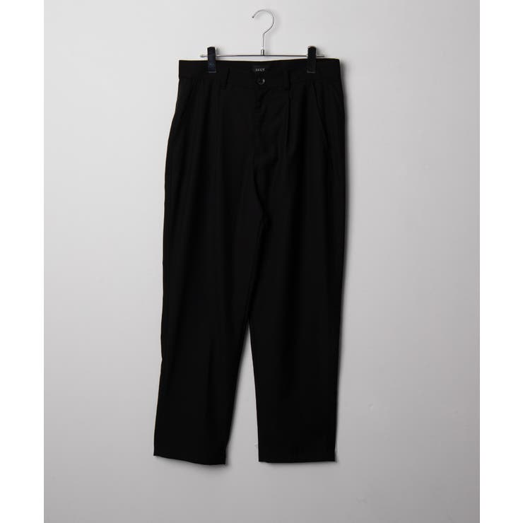 ベルト付きテーパードスラックス[品番：WG010092278]｜WEGO【MEN