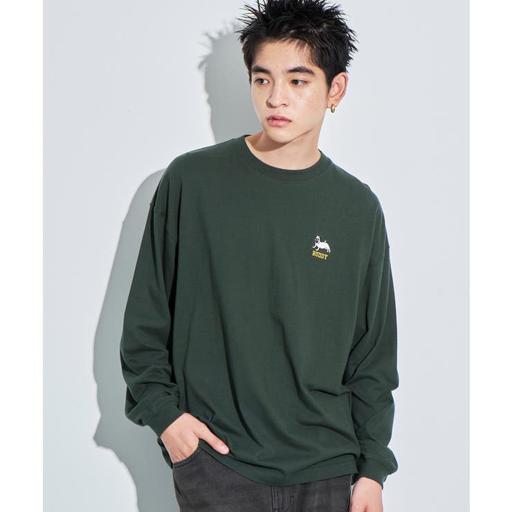 アニマルワンポイントT(LS) | WEGO【MEN】 | 詳細画像1 