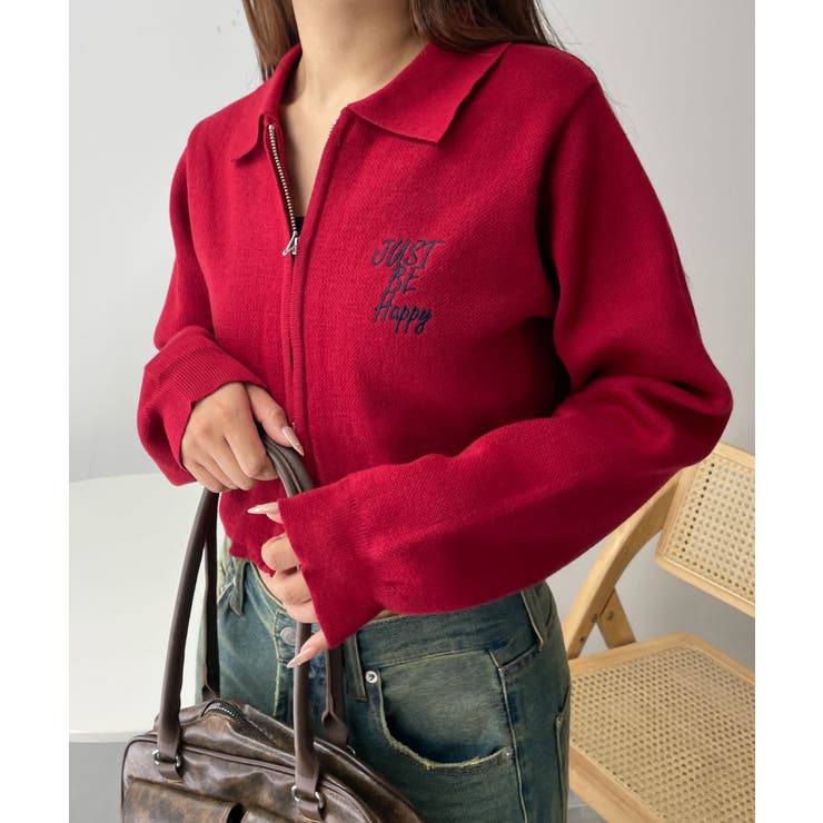 WZIPスターモチーフニット | WEGO【WOMEN】 | 詳細画像11 