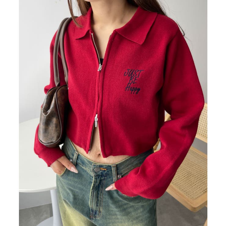 WZIPスターモチーフニット | WEGO【WOMEN】 | 詳細画像12 