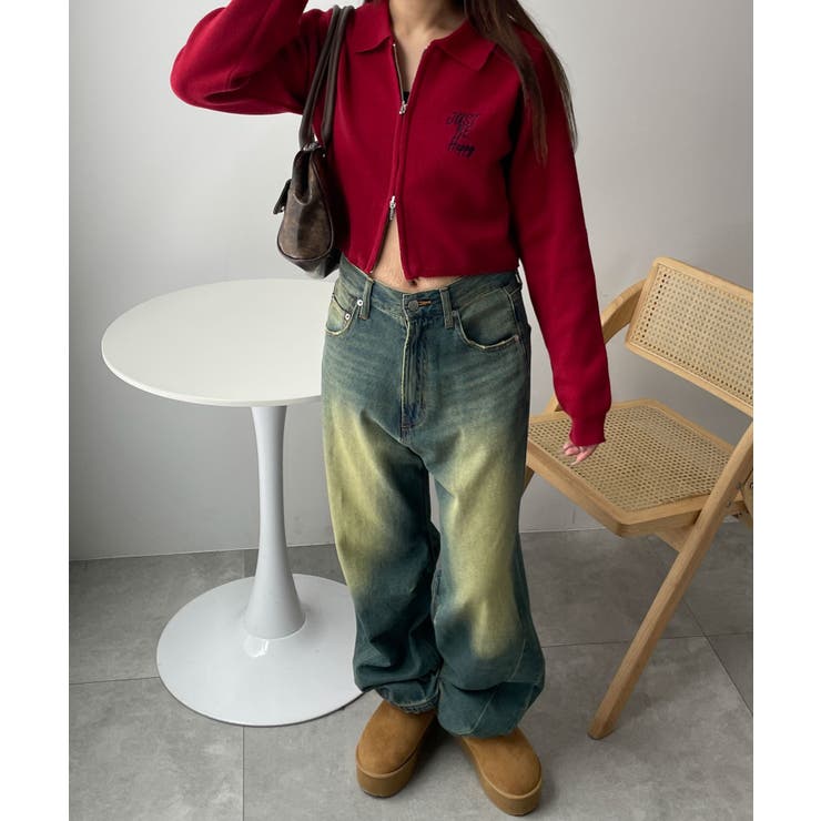 WZIPスターモチーフニット | WEGO【WOMEN】 | 詳細画像15 