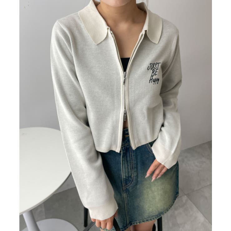 WZIPスターモチーフニット | WEGO【WOMEN】 | 詳細画像17 