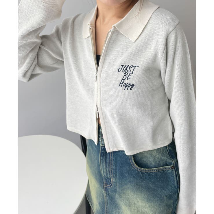 WZIPスターモチーフニット | WEGO【WOMEN】 | 詳細画像18 