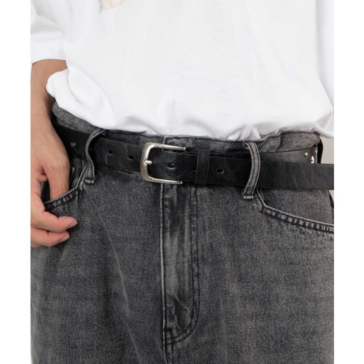 ブラック | Mヴィンテージスタッズベルト | WEGO【MEN】