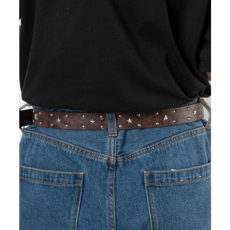 Mヴィンテージスタッズベルト | WEGO【MEN】 | 詳細画像4 