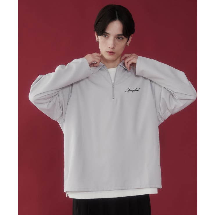 ドライポリハーフZIPシャツ(LS)[品番：WG010092292]｜WEGO【MEN】（ウィゴー）のメンズファッション通販｜SHOPLIST（ショップリスト）