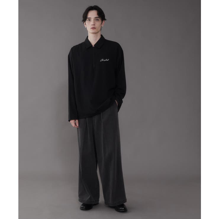 ドライポリハーフZIPシャツ(LS)[品番：WG010092292]｜WEGO【MEN】（ウィゴー）のメンズファッション通販｜SHOPLIST（ショップリスト）