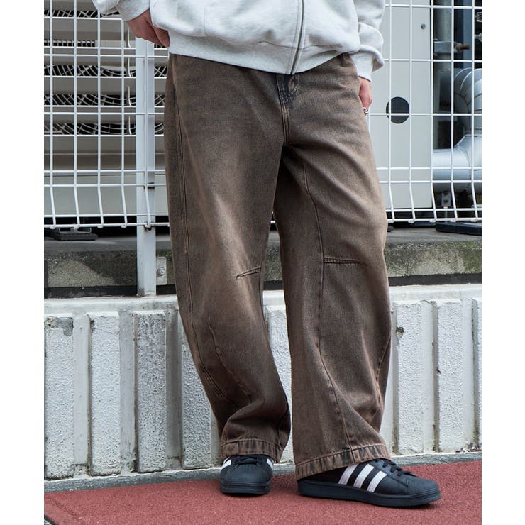 イージーバレルレッグデニムパンツ[品番：WG010092295]｜WEGO【MEN