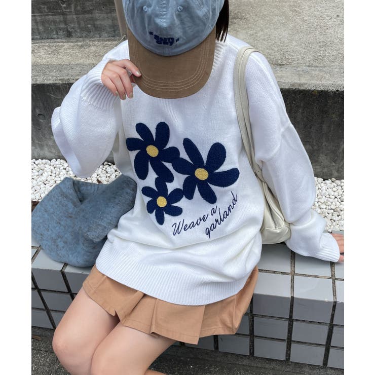 グラフィックニットBIGプルオーバー[品番：WG010092302]｜WEGO【WOMEN  