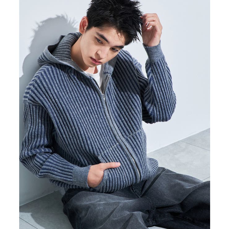 ヴィンテージライクZIPパーカー[品番：WG010092325]｜WEGO【MEN