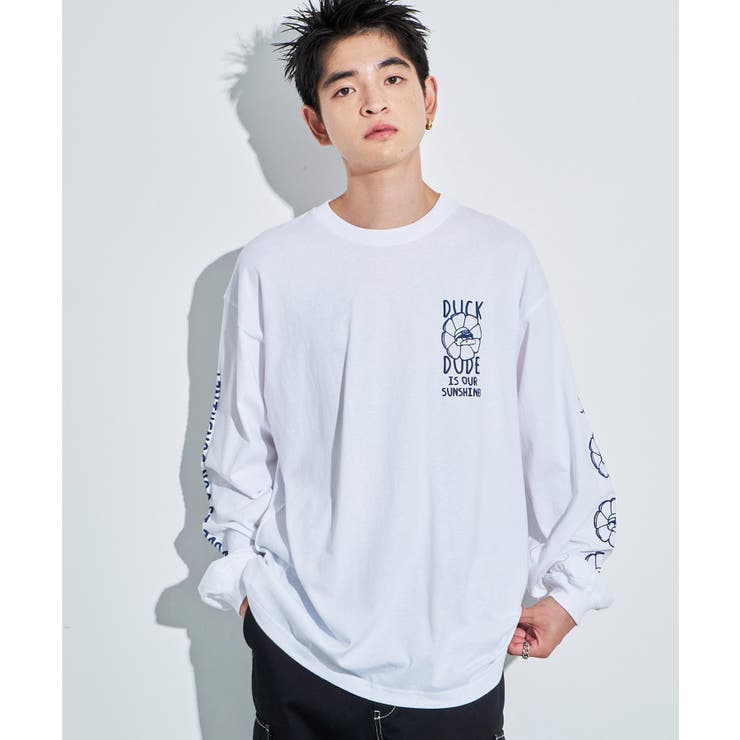 DUCKDUDE SUNFLOWER L/S TEE[品番：WG010092335]｜WEGO【MEN