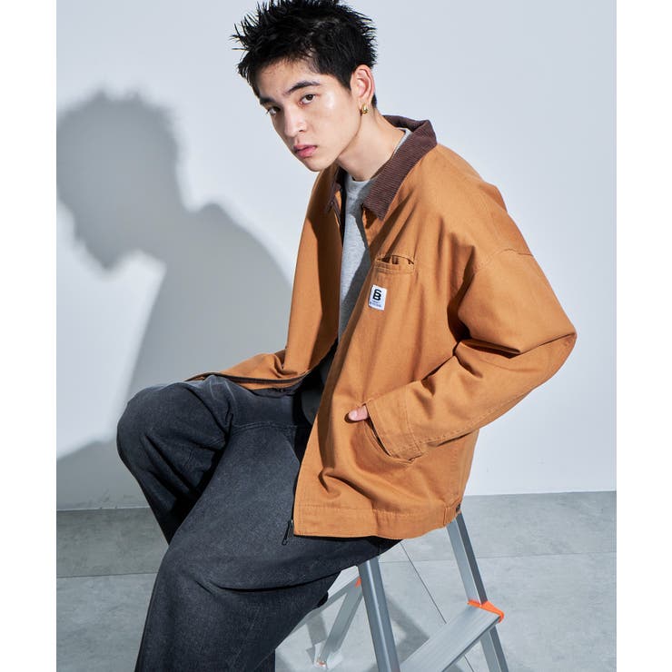 ワーカーズZIPジャケット[品番：WG010092336]｜WEGO【MEN】（ウィゴー）のメンズファッション通販｜SHOPLIST（ショップリスト）
