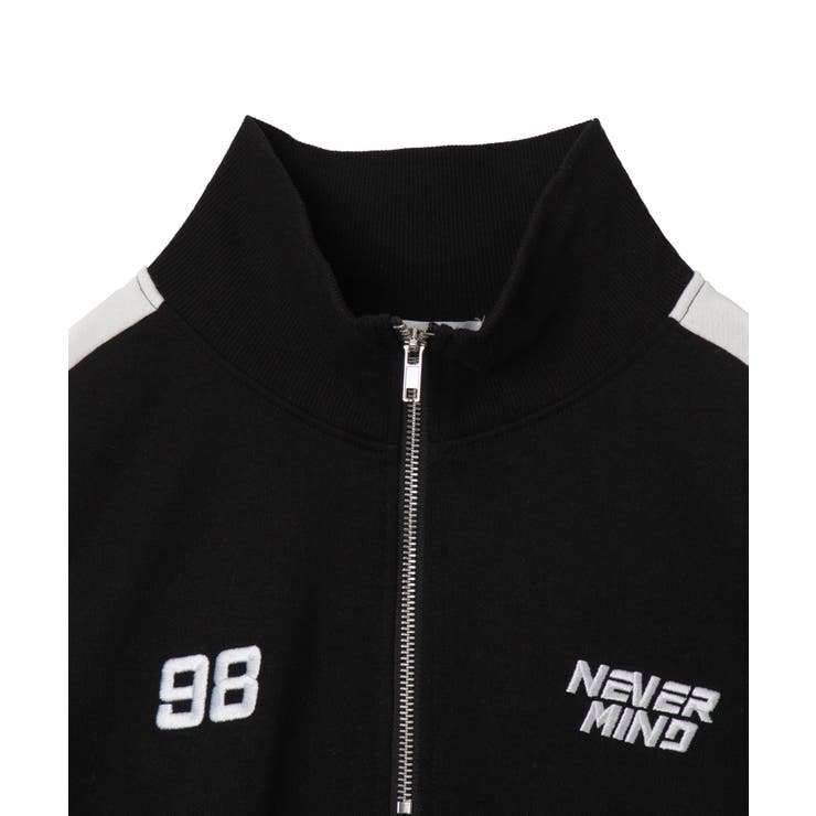 刺繍ハーフジップショートスウェット[品番：WG010092344]｜WEGO