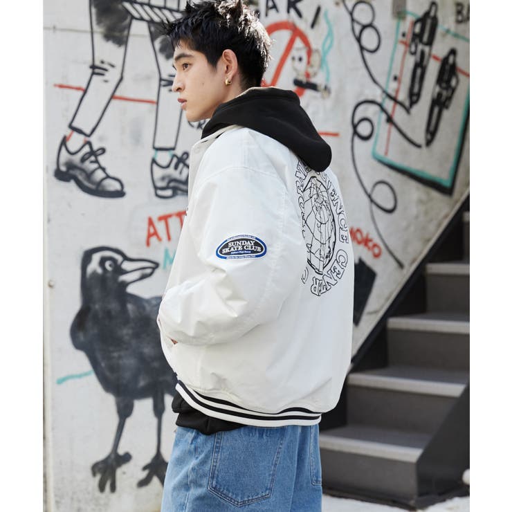SUNDAY SKATE PRO いそがしく CLUB スタジャン