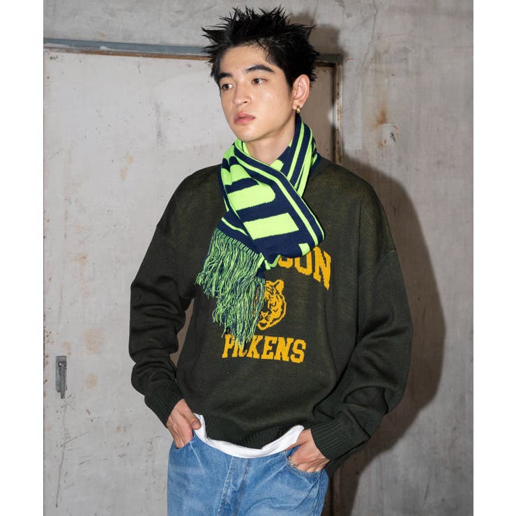 ロゴマフラー | WEGO【MEN】 | 詳細画像7 