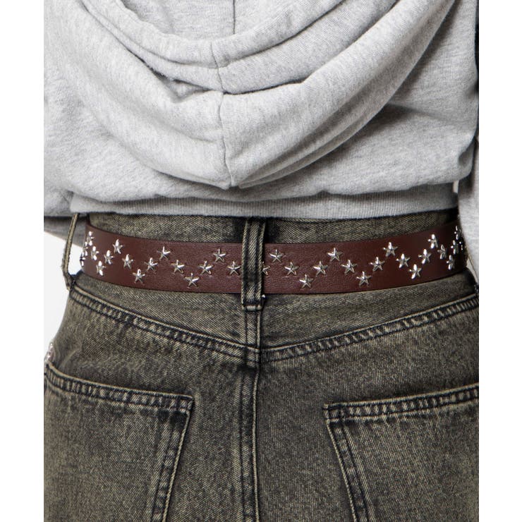 Lスタースタッズ付ウエスタンベルト | WEGO【WOMEN】 | 詳細画像3 