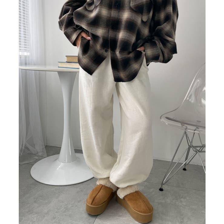 裏起毛スウェットジョガーパンツ | WEGO【WOMEN】 | 詳細画像1 