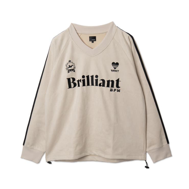 フェイクスウェードグラフィックプルオーバー | WEGO【MEN】 | 詳細画像1 