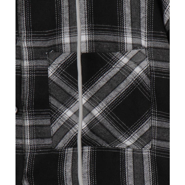 DIESEL フード付き チェック柄ネルシャツ DIESEL フード付きチェック柄ネルシャツ DIESEL (ディーゼル) チェック