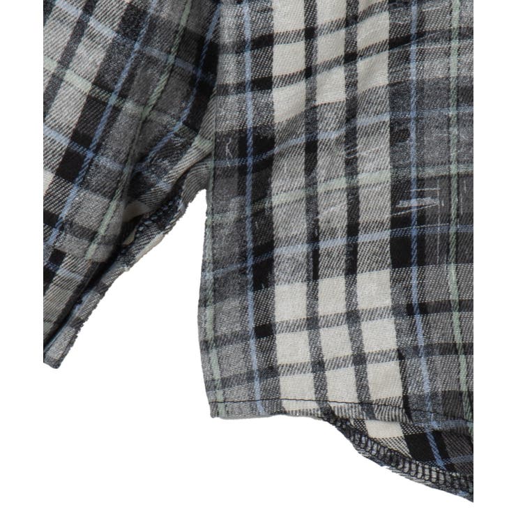 オーバーサイズチェックネルシャツ[品番：WG010092446]｜WEGO