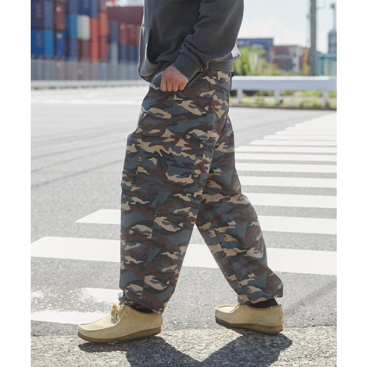 パターンイージーカーゴパンツ[品番：WG010092453]｜WEGO【MEN