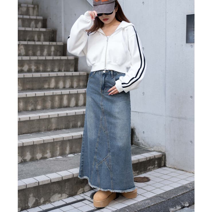 裏起毛Wジップショートパーカー[品番：WG010092456]｜WEGO