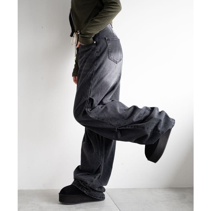 ドロストコードフレアデニム | WEGO【WOMEN】 | 詳細画像9 