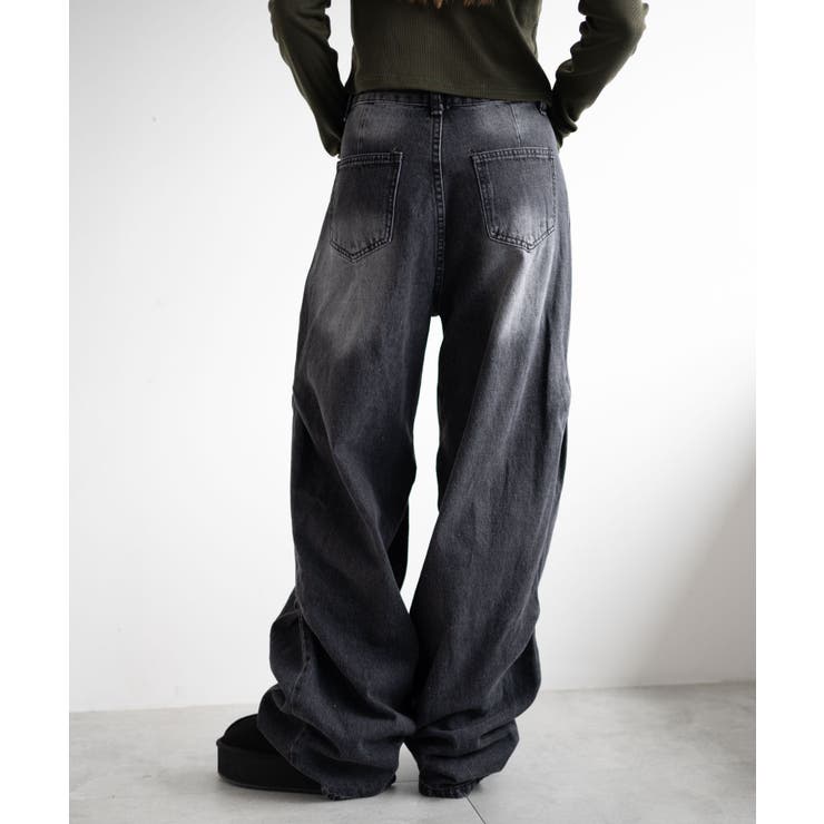 ドロストコードフレアデニム | WEGO【WOMEN】 | 詳細画像10 