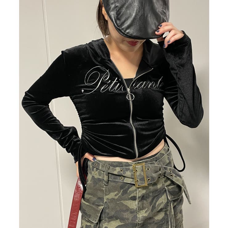 VAMPADDICT限定グッズベロアのパーカー VAMPADDICT限定グッズベロアのパーカー - メルカリ