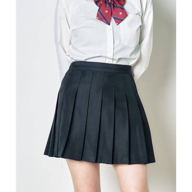 ブラック | スクールプリーツスカート | WEGO【WOMEN】