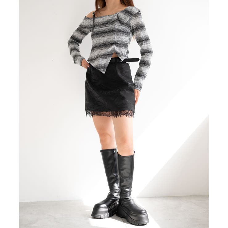 ワッシャーレースミニスカパン | WEGO【WOMEN】 | 詳細画像2 