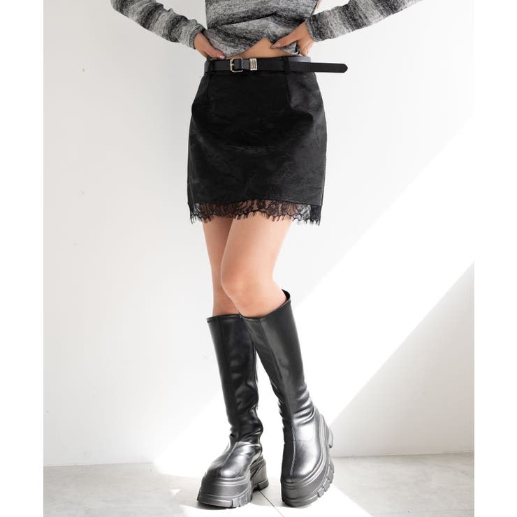 ワッシャーレースミニスカパン | WEGO【WOMEN】 | 詳細画像3 