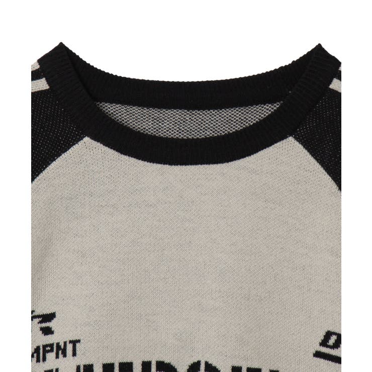 ゲームグラフィックラグランジャガードニット | WEGO【WOMEN】 | 詳細画像12 