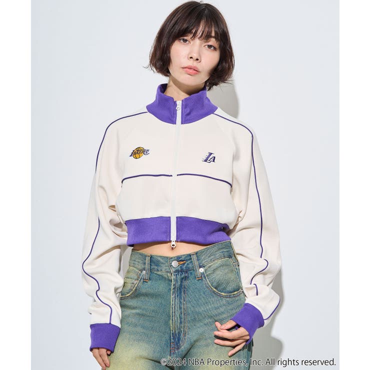 輝い 別注NBAショートトラックジャケット[品番：WG010092577]｜WEGO 着せ替え服・アウトフィット