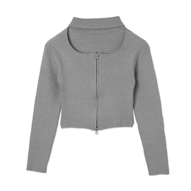 チョーカーダブルジップニット | WEGO【WOMEN】 | 詳細画像16 
