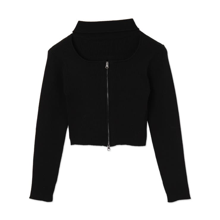 チョーカーダブルジップニット | WEGO【WOMEN】 | 詳細画像17 