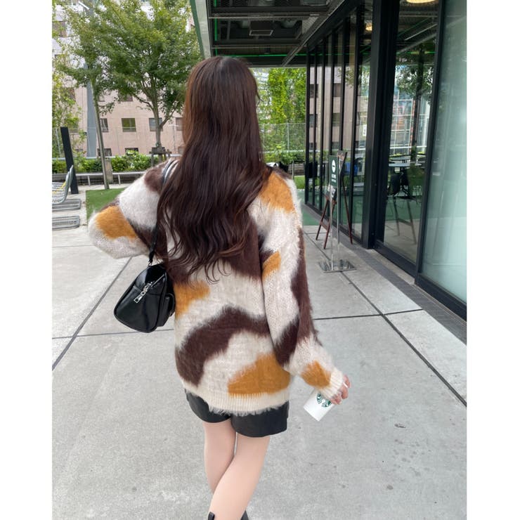 マーブルシャギーニットプルオーバー | WEGO【WOMEN】 | 詳細画像6 