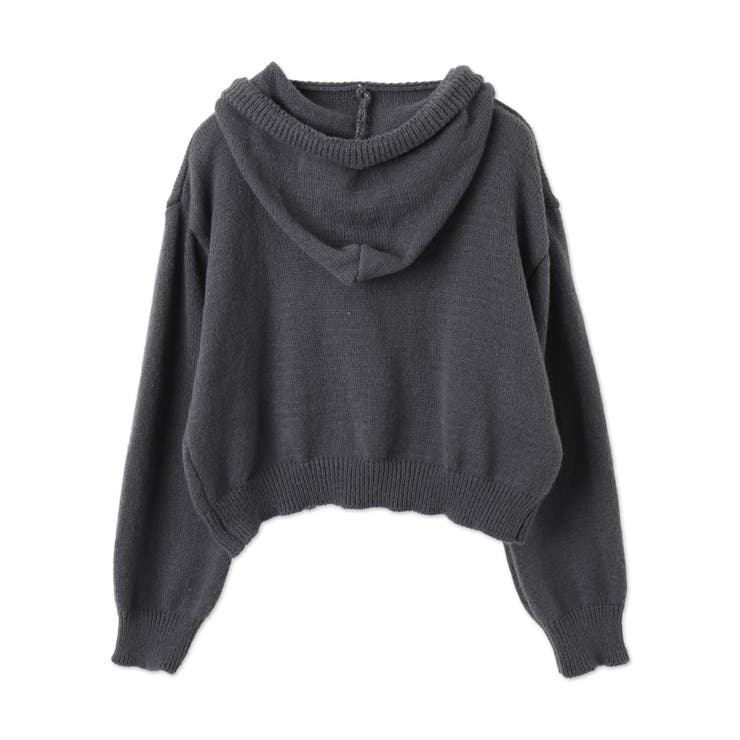 スターニットカーブヘムZIPパーカー | WEGO【WOMEN】 | 詳細画像14 