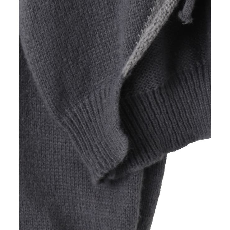 スターニットカーブヘムZIPパーカー | WEGO【WOMEN】 | 詳細画像18 