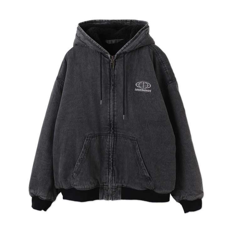美品ダンスウィズドラゴン 中綿 ブルゾン パーカー フワモコ
