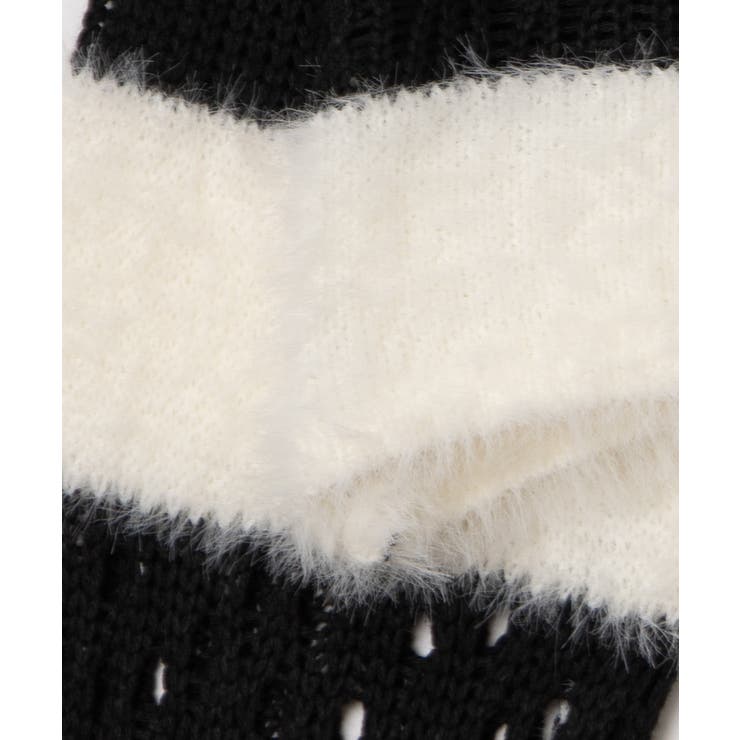 マテリアルスイッチボーダーニット | WEGO【WOMEN】 | 詳細画像15 