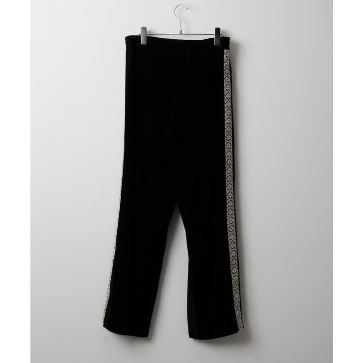 ベロアライントラックパンツ[品番：WG010092628]｜WEGO【MEN