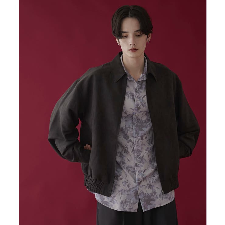 フェイクスウェードZIPブルゾン | WEGO【MEN】 | 詳細画像1 