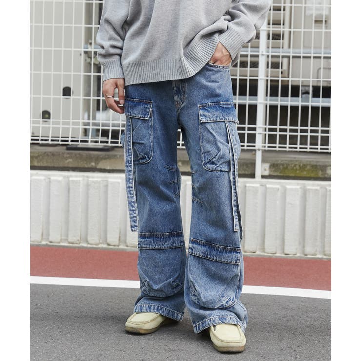 マルチポケットデニムパンツ[品番：WG010092639]｜WEGO【MEN