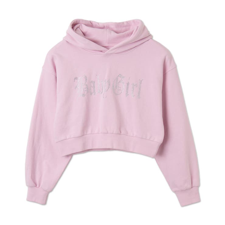 ラインストーンショートプルパーカー | WEGO【WOMEN】 | 詳細画像17 