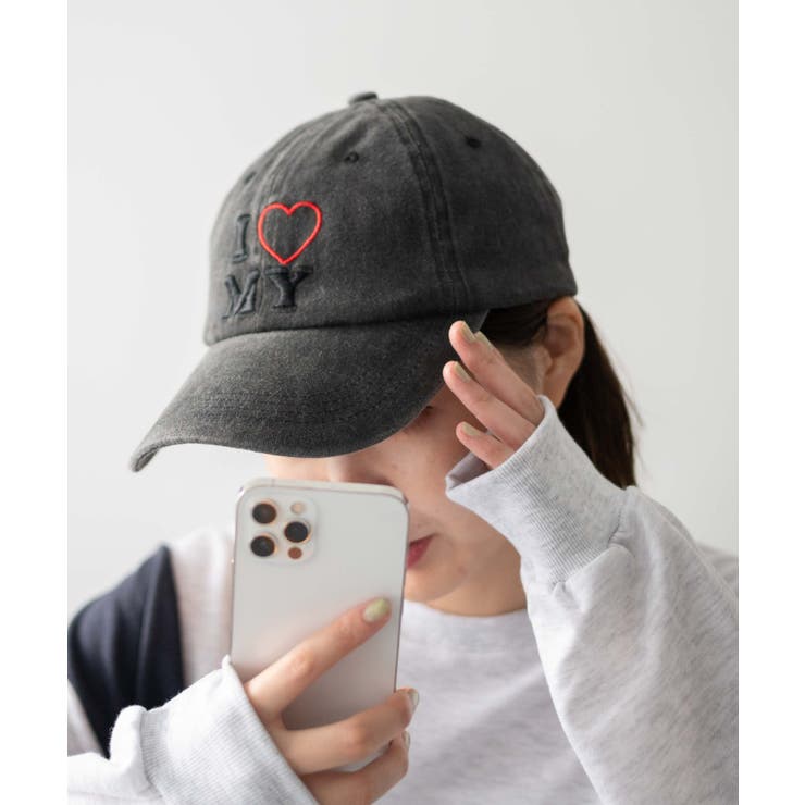 アイラブ刺繍キャップ[品番：WG010092708]｜WEGO【MEN