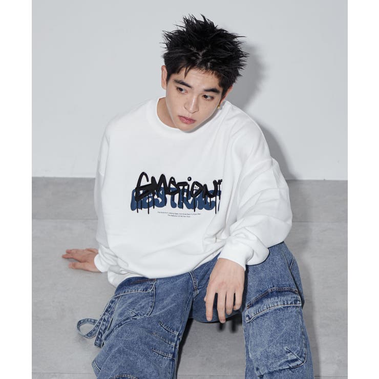 メタリックロゴプルオーバー | WEGO【MEN】 | 詳細画像1 