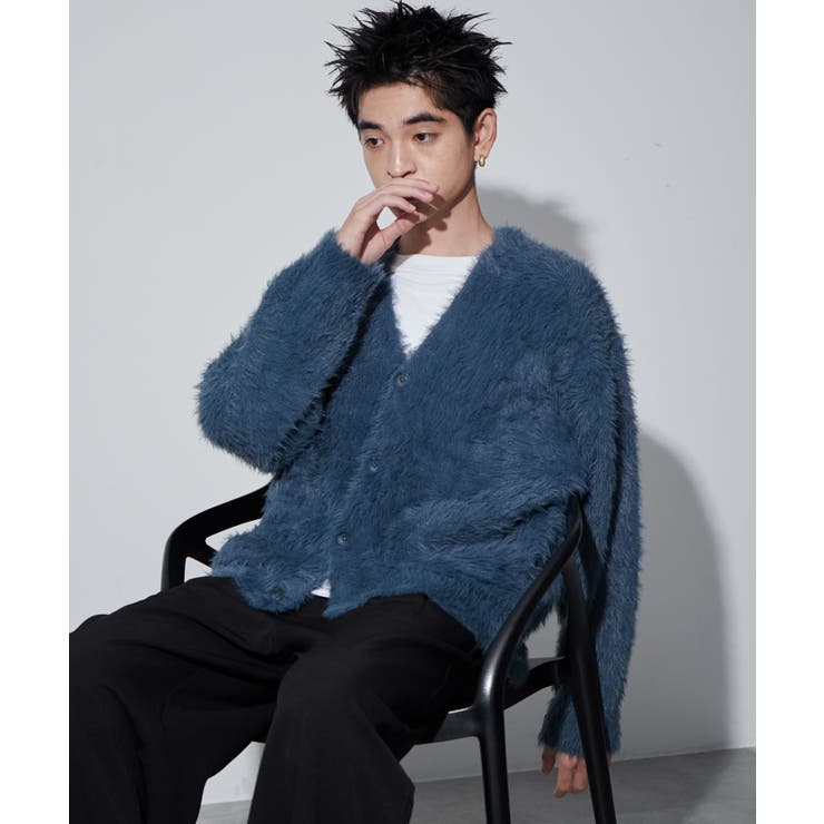 フェザーカーディガン | WEGO【MEN】 | 詳細画像1 
