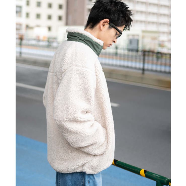 ボアブルゾン | WEGO【MEN】 | 詳細画像10 