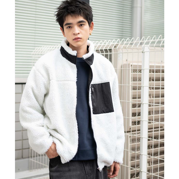 ボアブルゾン | WEGO【MEN】 | 詳細画像14 